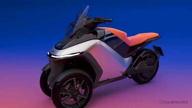 Hero MotoCorp files patent for Vida NEX 2 self balancing electric trike in India