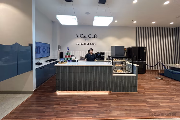 VinFast Gurugram - Sector 48 Customer Cafe Front view