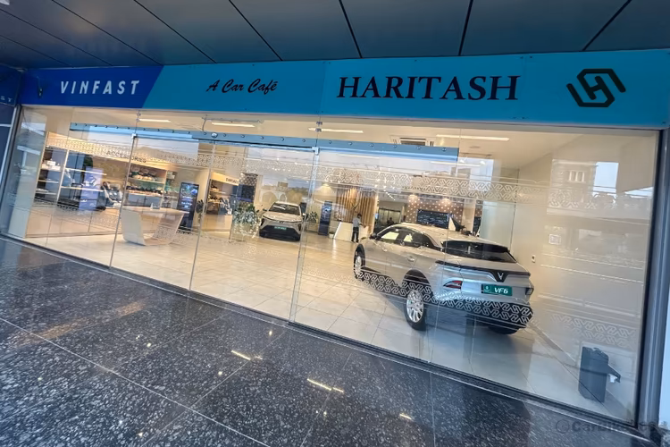 VinFast Gurugram - Sector 48 Entry Gate Outside View