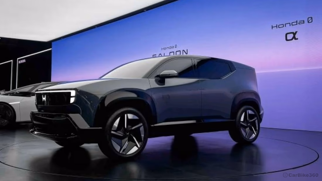 The Upcoming Honda 0 Alpha Electric SUV Is Ready to Electrify India’s EV Market in 2027 Audio