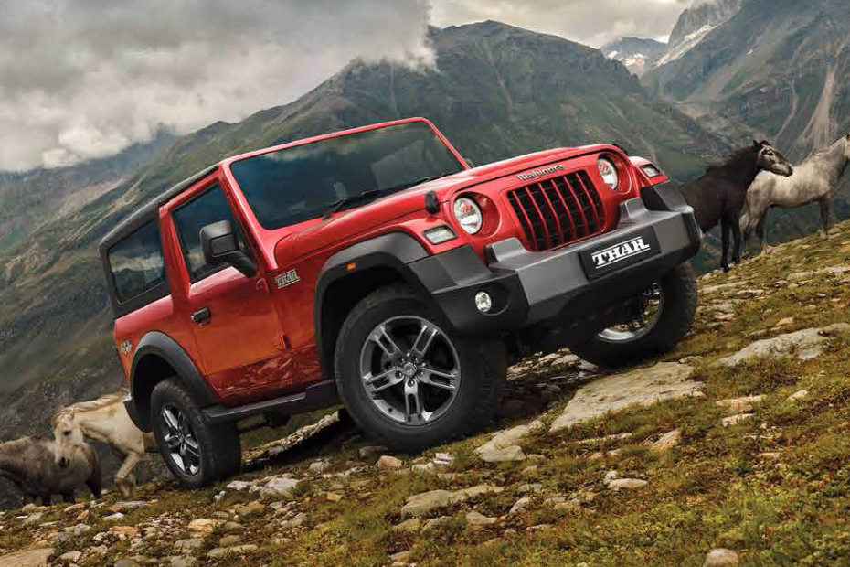 Mahindra Thar Right Front Three Quarter