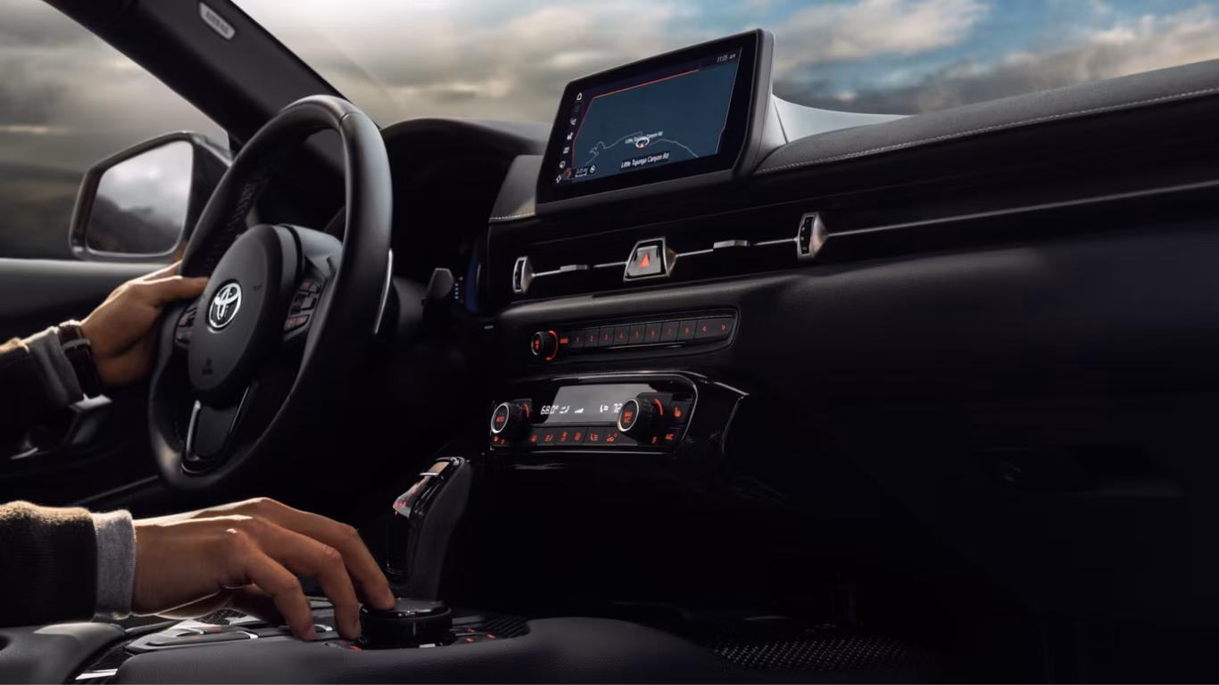 Toyota GR Supra Driving