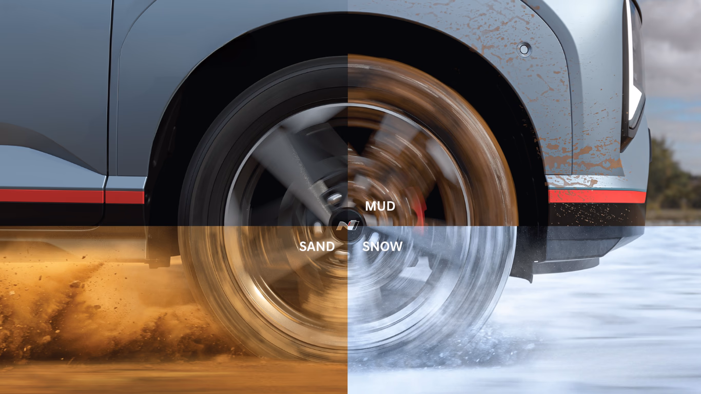 New Hyundai Venue N-Line Steering Traction Control