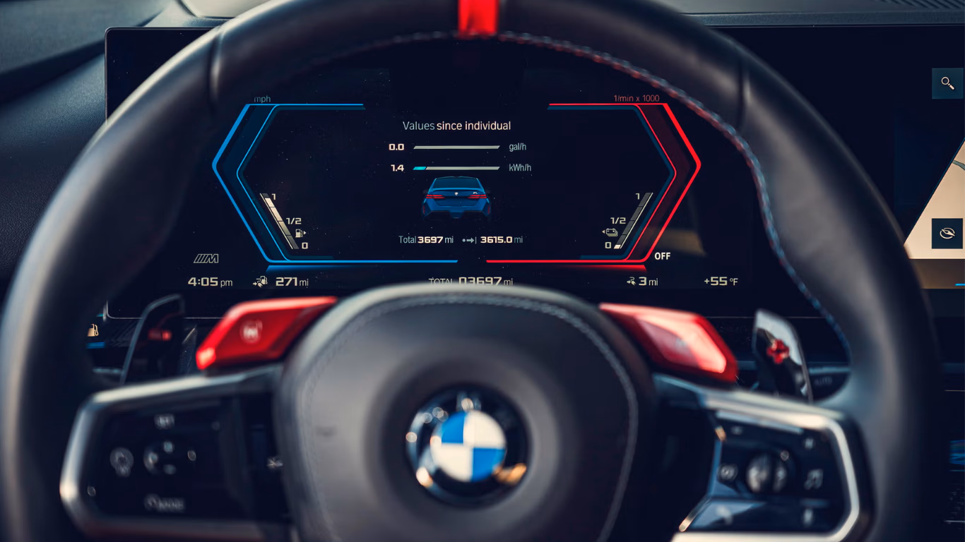 BMW M5 Center Console