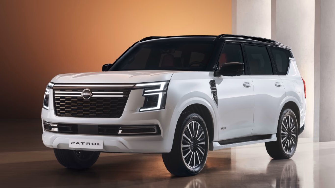 Nissan Patrol is a full-size SUV that features a new 3.5L twin-turbo V6 engine Nissan Patrol is a full-size SUV that features a new 3.5L twin-turbo V6 engine