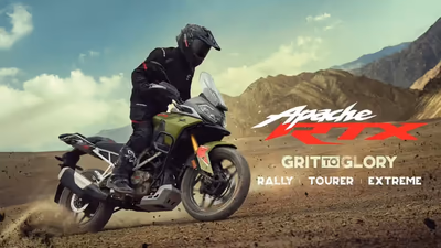 TVS Apache RTX Launch At Rs 1.99 Lakh