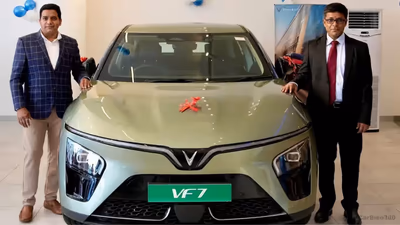 Mr. Tapan Ghosh, CEO of VinFast India along with Mr Santosh Dhone