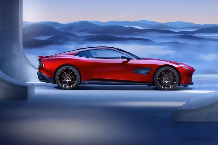 Aston Martin Vanquish Right Side View Aston Martin Vanquish Right Side View