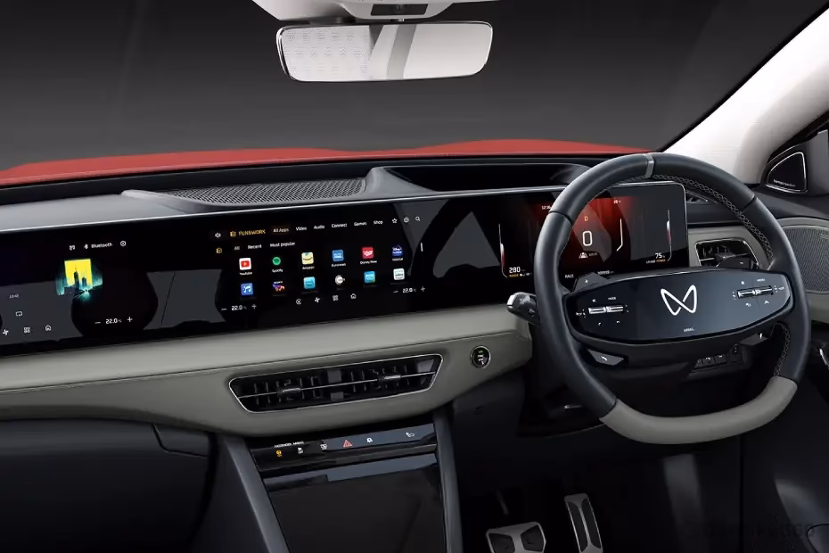 Mahindra XEV 9E Touchscreen Infotainment System Mahindra XEV 9E Touchscreen Infotainment System