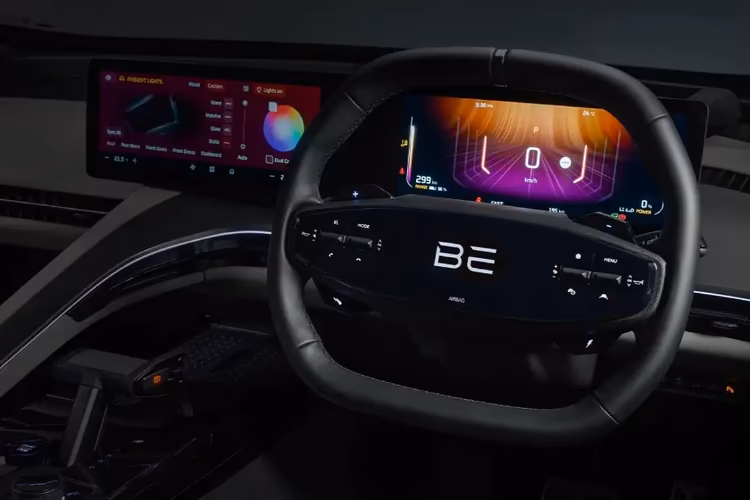 Mahindra BE 6 Steering Wheel