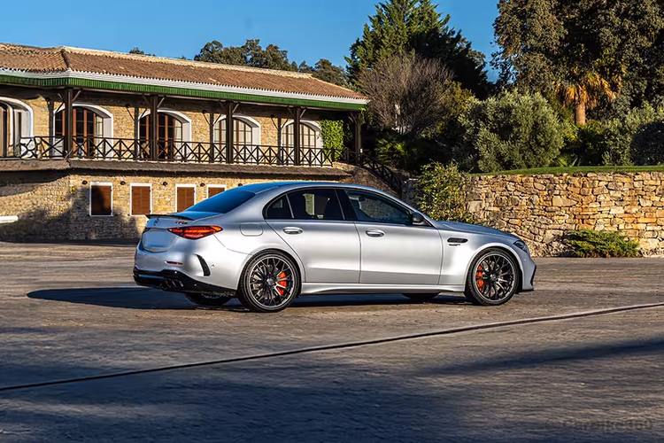Mercedes Benz AMG C 63 S E-Performance Right Rear Three Quarter