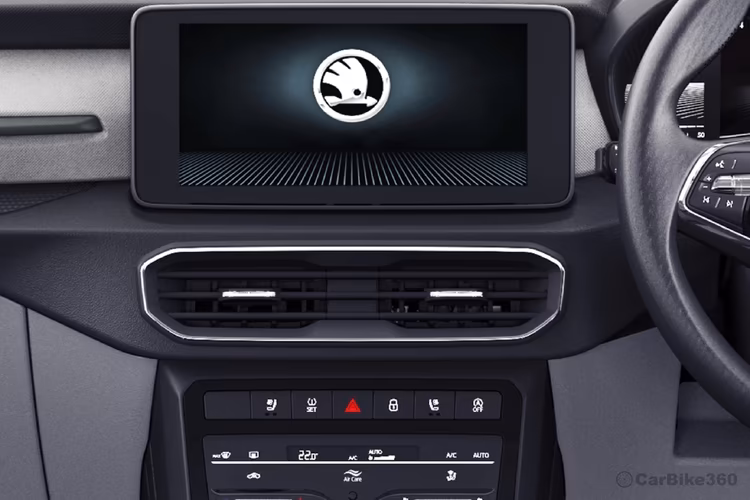 Skoda Kylaq Infotainmnet Touchscreen Skoda Kylaq Infotainmnet Touchscreen
