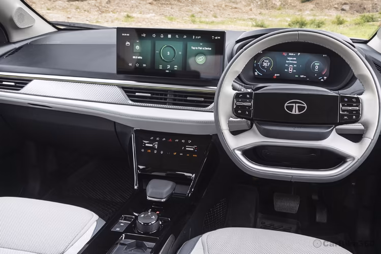 Tata Curvv EV Dashboard Tata Curvv EV Dashboard