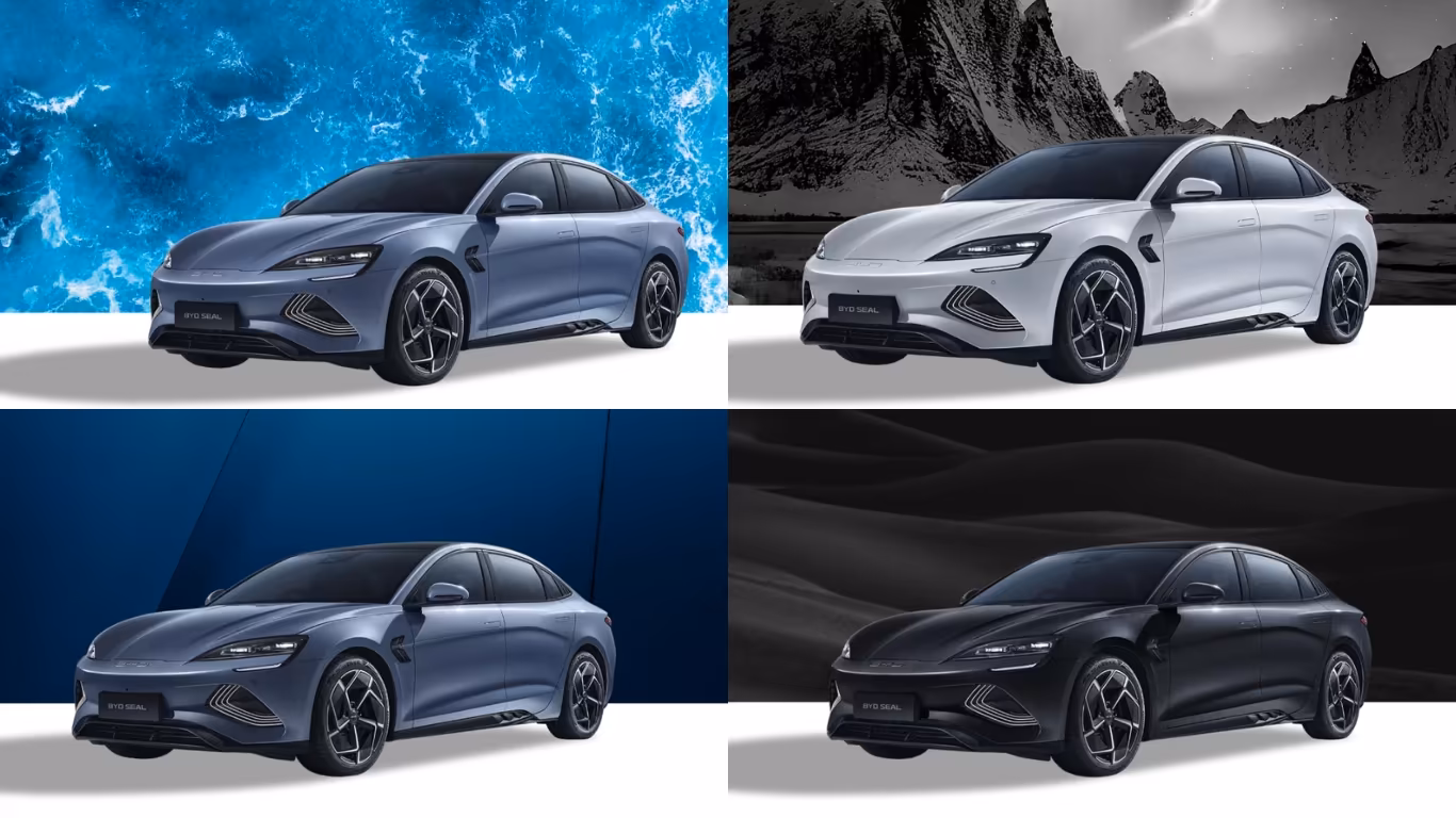 BYD Seal Color Options.png BYD Seal Color Options