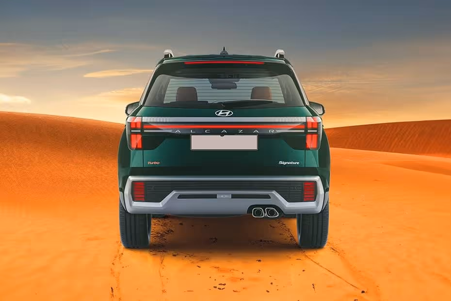 Hyundai Alcazar Rear View Hyundai Alcazar Rear View