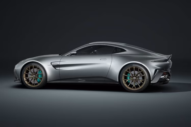 Aston Martin Vantage Left Side View Aston Martin Vantage Left Side View