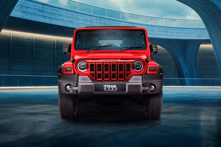 Mahindra Thar Roxx Front View Mahindra Thar Roxx Front View