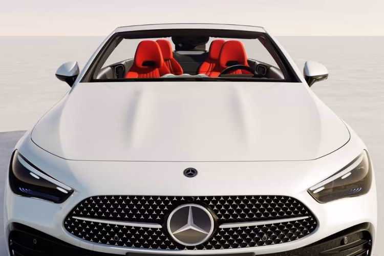 Mercedes Benz CLE Cabriolet Front View Mercedes Benz CLE Cabriolet Front View