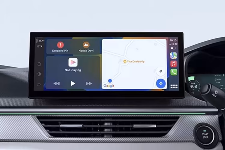 Tata Curvv EV Wireless Android Auto And Apple Carplay Tata Curvv EV Wireless Android Auto And Apple Carplay