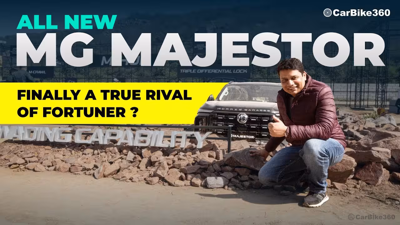 MG Majestor First Look! India’s Biggest SUV? Full Walkaround