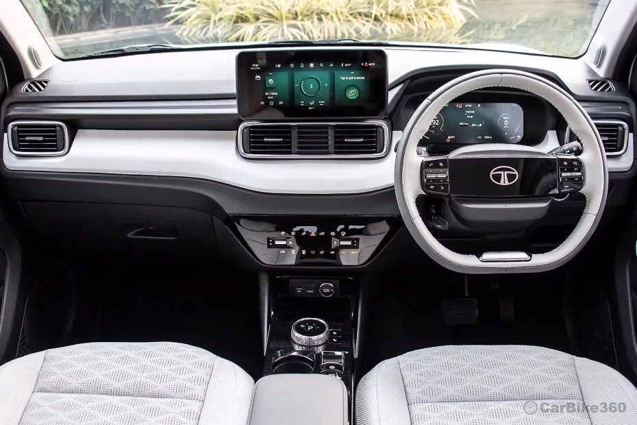 Tata Punch EV Facelift Dashboard Tata Punch EV Facelift Dashboard