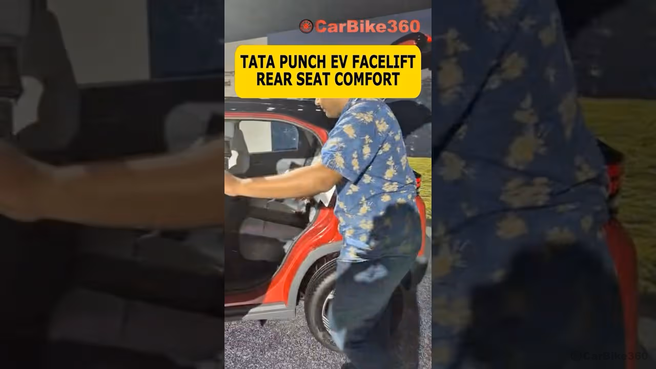 Tata Punch EV Rear Seat Comfort: Spacious, Practical & Family-Friendly