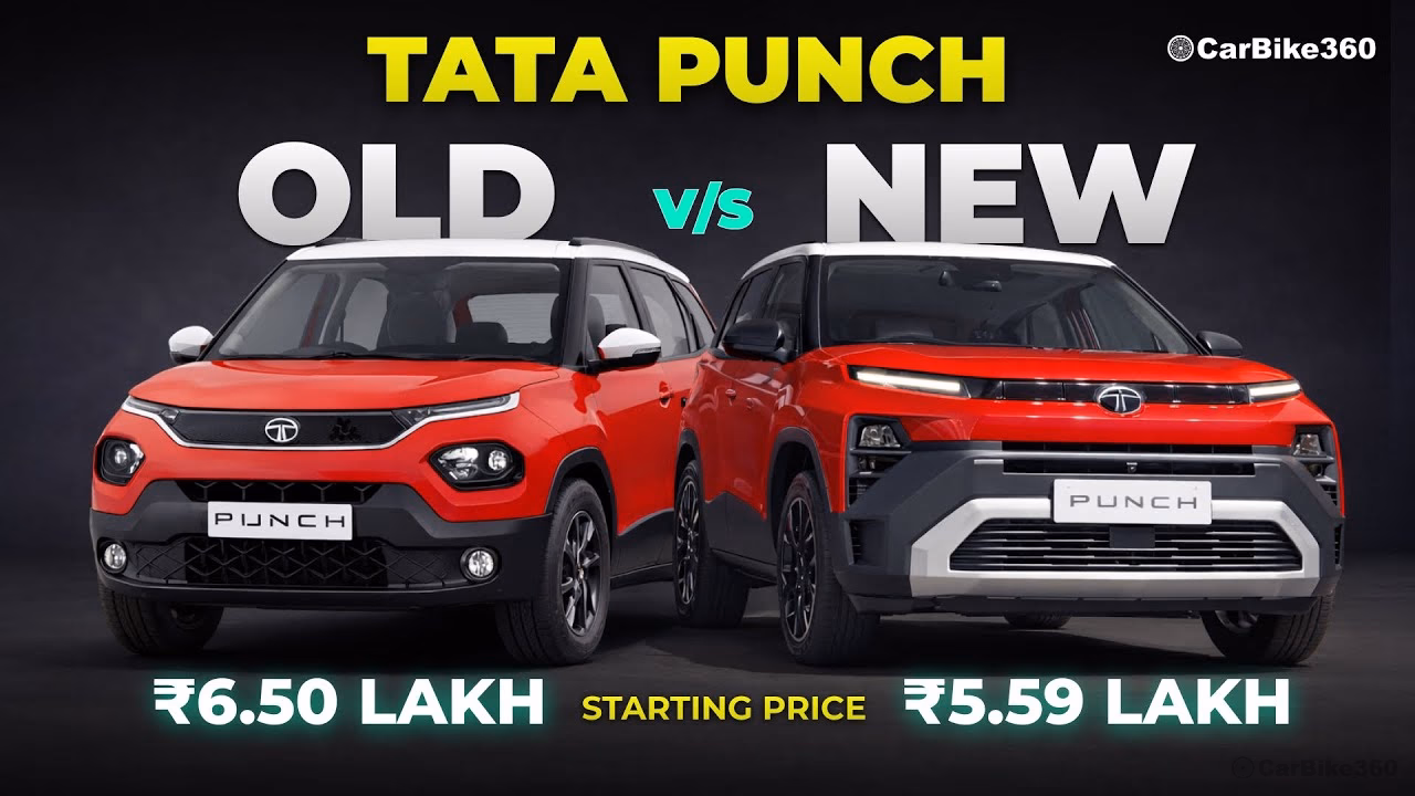 Tata Punch New Vs Old