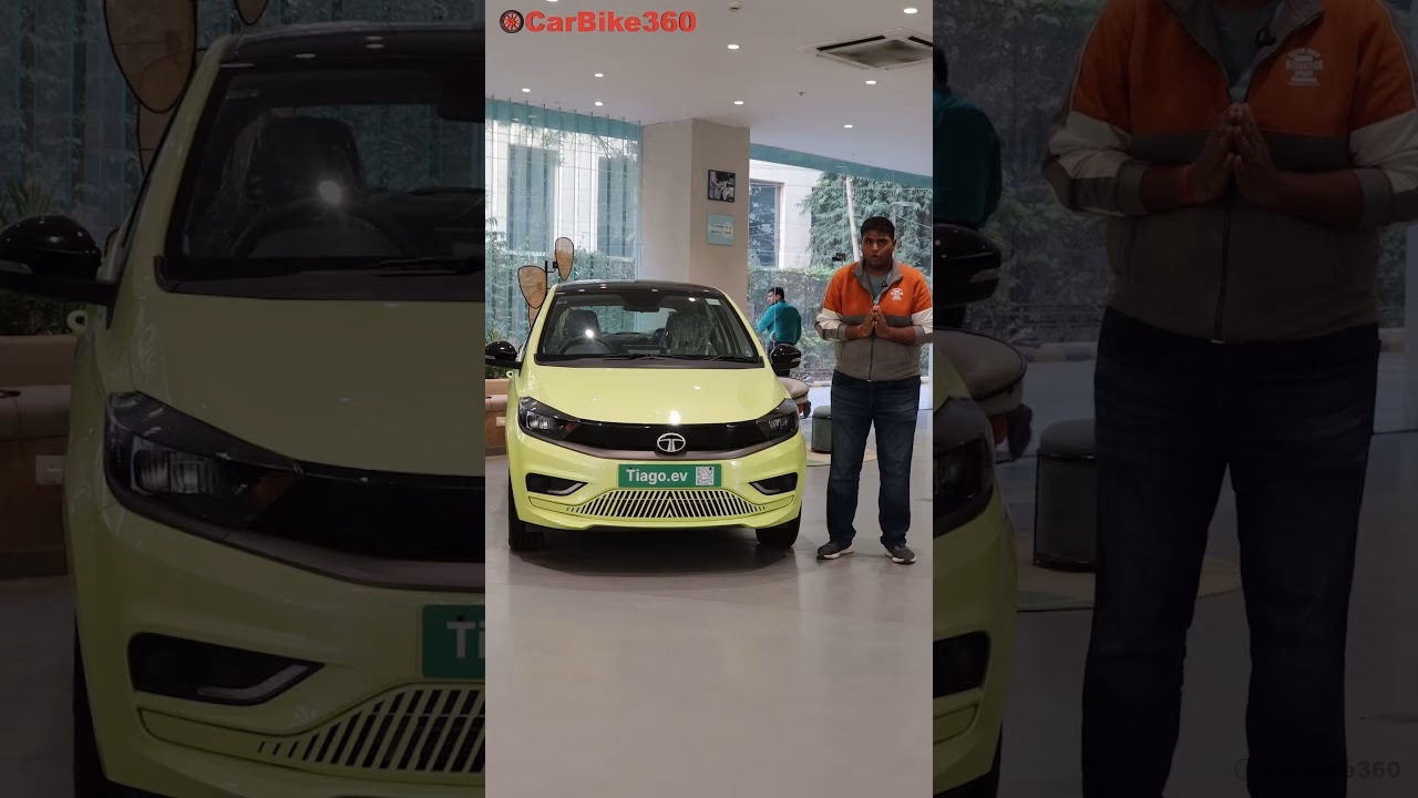 Tata Tiago.ev 1-Minute Walkaround!