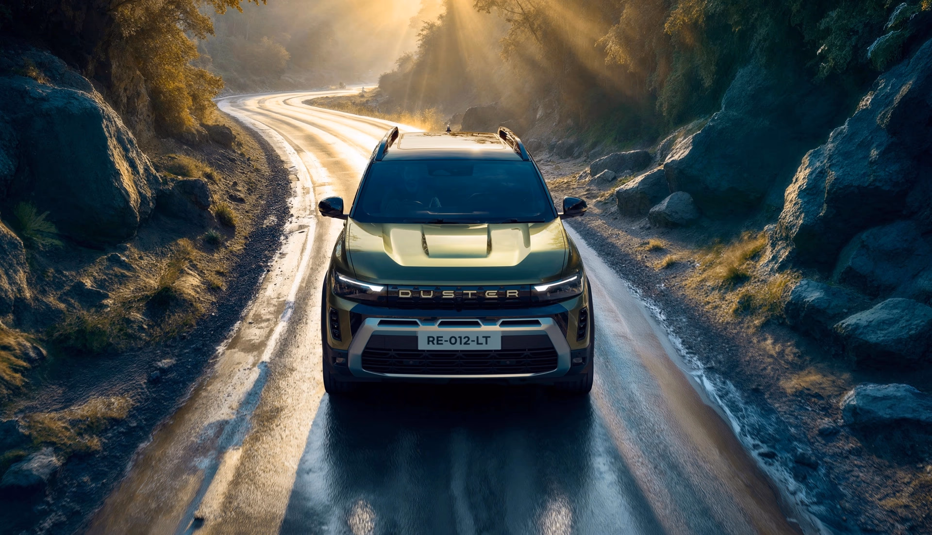 Renault Duster Front View Renault Duster Front View