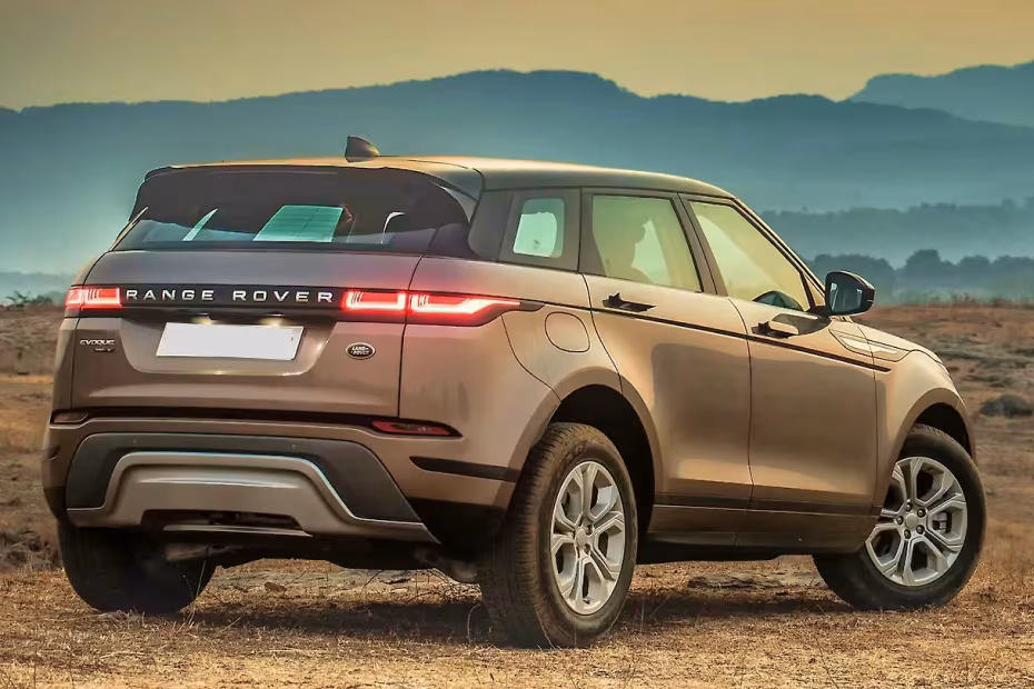 Land Rover Range Rover Evoque Right Rear Three Quarter View Land Rover Range Rover Evoque Right Rear Three Quarter View