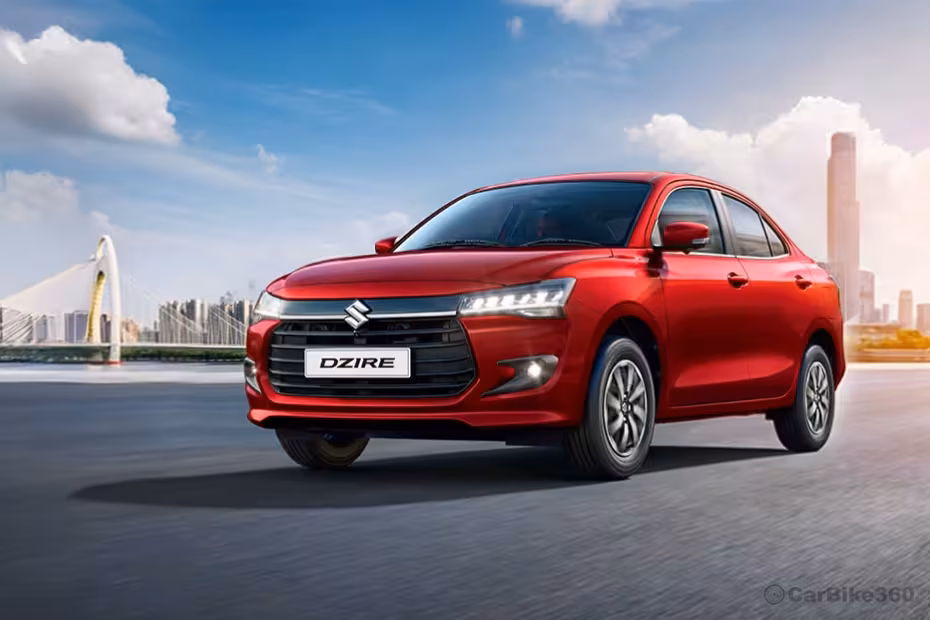 Maruti Dzire Left Front Three Quarter Maruti Dzire Left Front Three Quarter