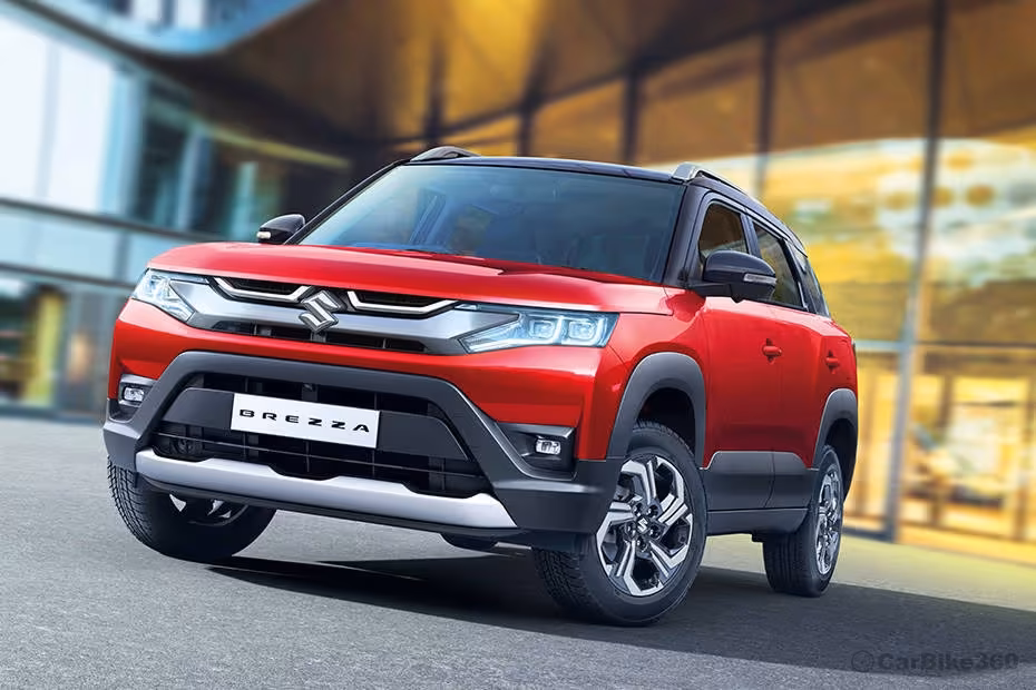 Maruti Brezza Left Front Three Quarter Maruti Brezza Left Front Three Quarter