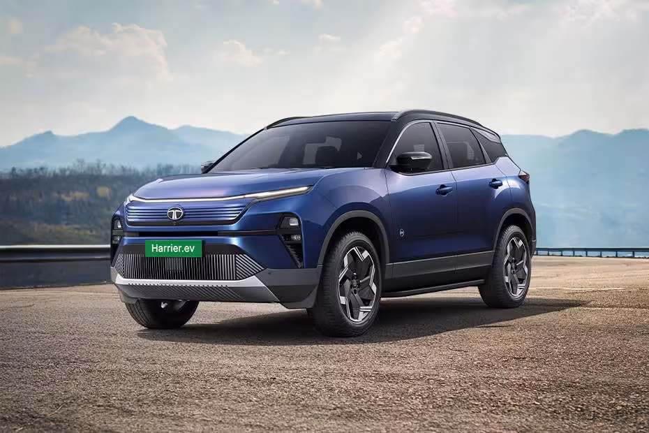 Tata Harrier EV Left Front Three Quarter Tata Harrier EV Left Front Three Quarter