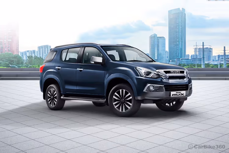 Isuzu MU-X Right Front Three Quarter Isuzu MU-X Right Front Three Quarter