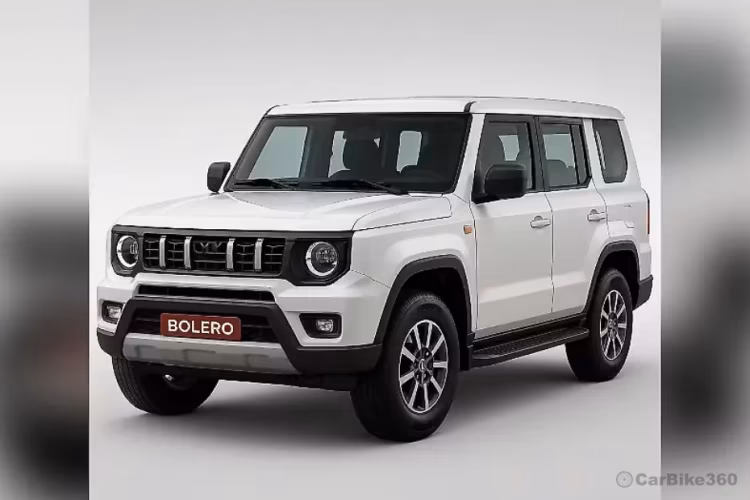 Mahindra New Bolero Left Front Three Quarter Mahindra New Bolero Left Front Three Quarter