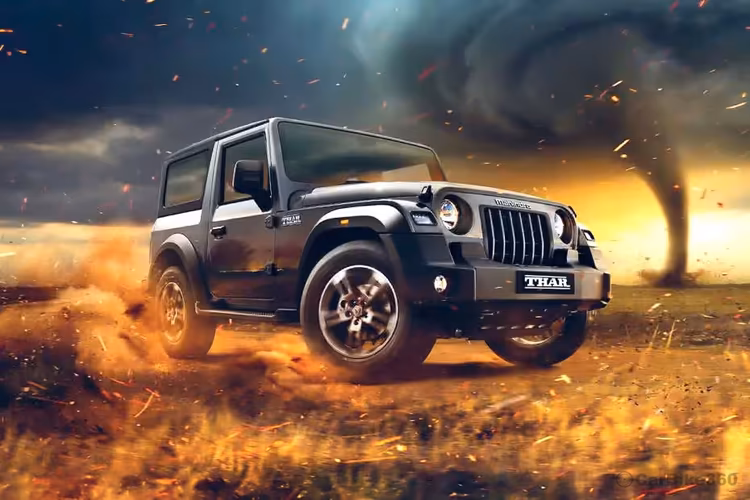 Mahindra Thar Left Front Three Quarter Mahindra Thar Left Front Three Quarter