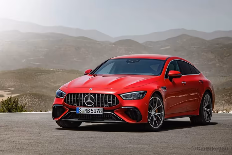 Mercedes-Benz AMG GT 63 S E Performance Left Front Three Quarter Mercedes-Benz AMG GT 63 S E Performance Left Front Three Quarter