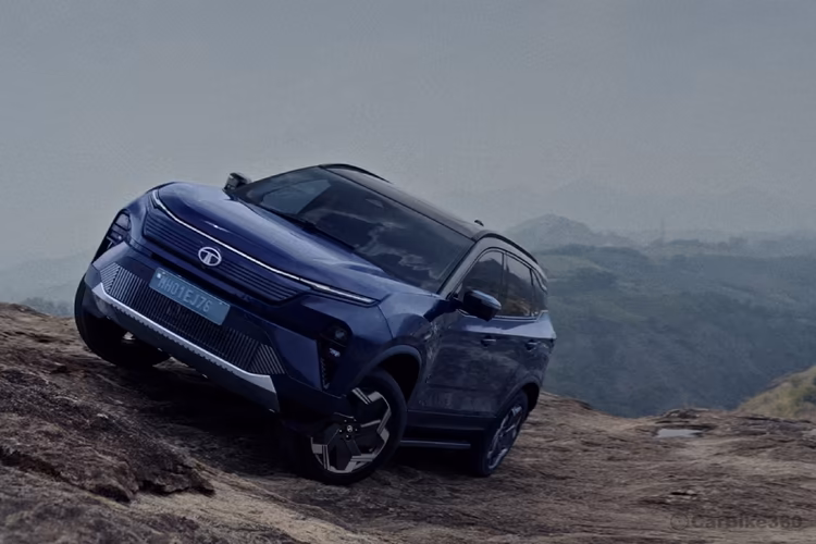 Tata Harrier EV Left Front Three Quarter Tata Harrier EV Left Front Three Quarter