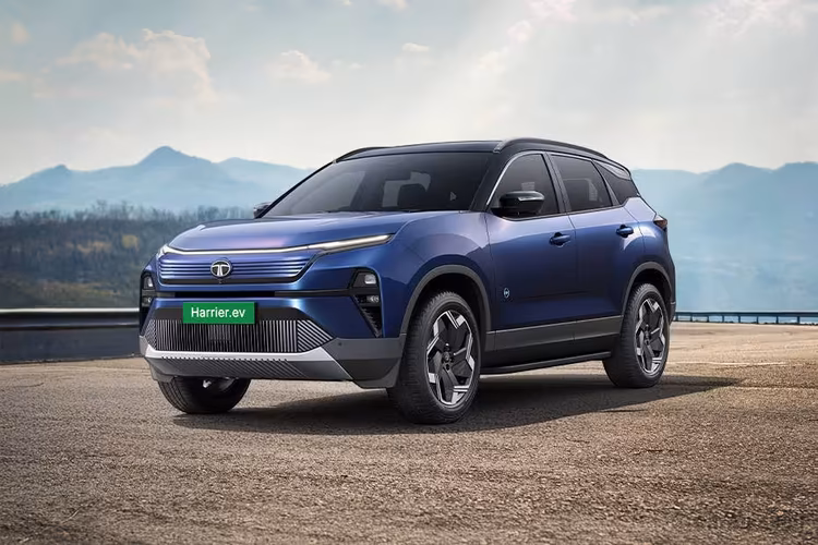 Tata Harrier EV Left Front Three Quarter Tata Harrier EV Left Front Three Quarter
