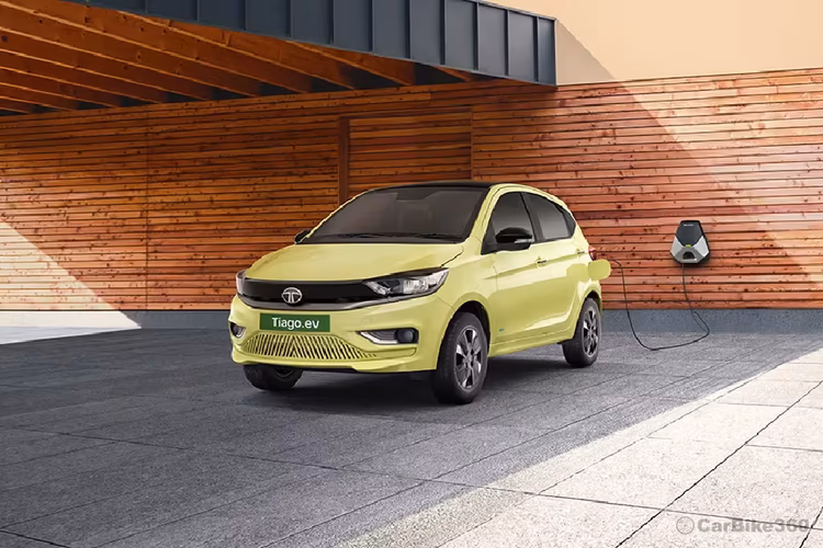 Tata Tiago EV Left Front Three Quarter Tata Tiago EV Left Front Three Quarter