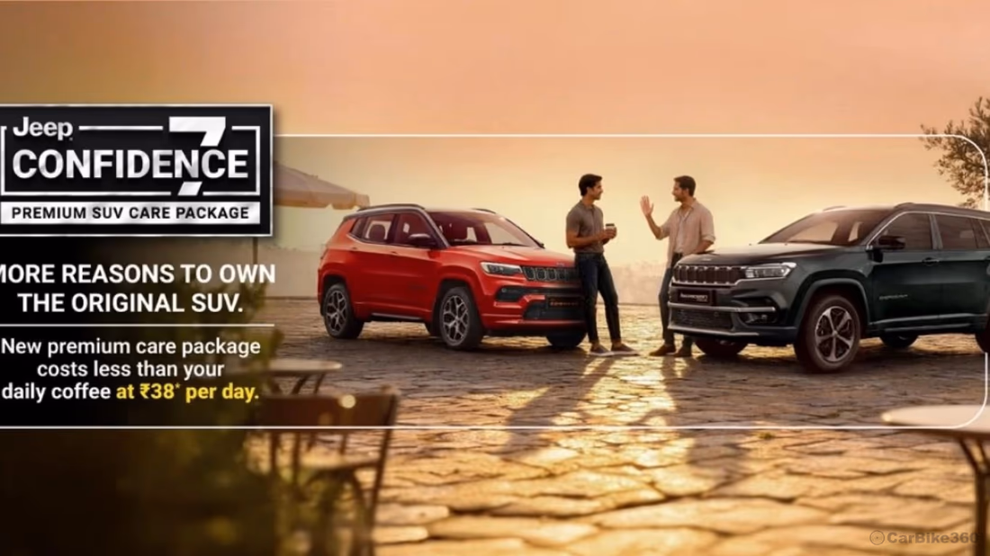 Jeep India Introduces Confidence 7 Ownership Program For Compass and Meridian Models Audio