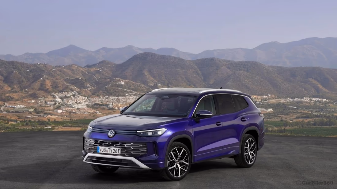 Volkswagen Tayron R-Line Unveiled for India With Images Surfaced Online Audio