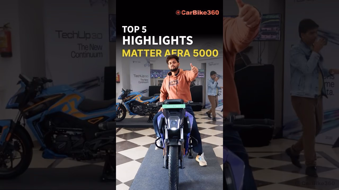Matter AERA Electric Motorcycle: Top 5 Features