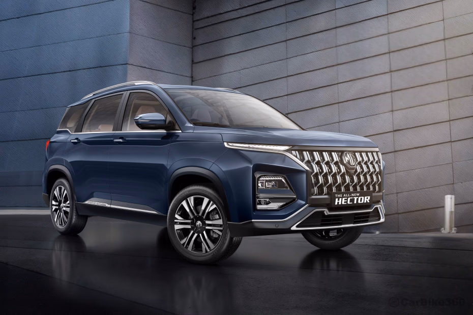 MG Hector Right Front Three Quarter MG Hector Right Front Three Quarter