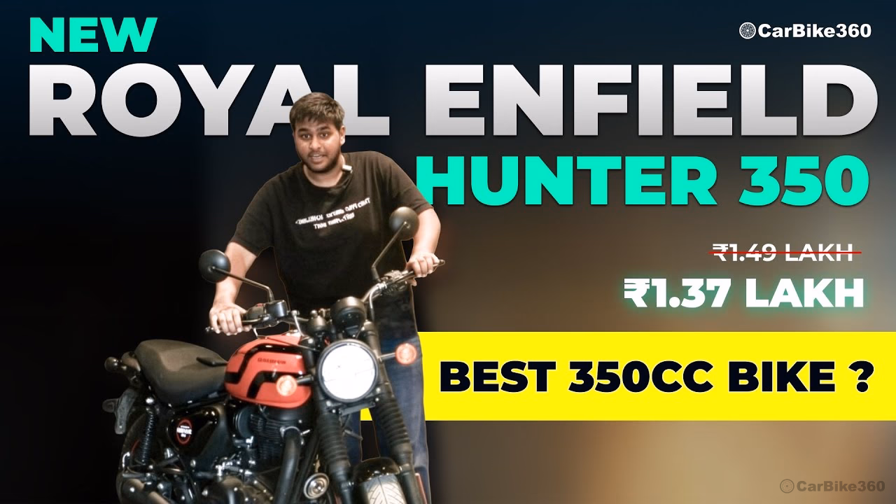 Royal Enfield Hunter 350 Now at ₹1.37 Lakh