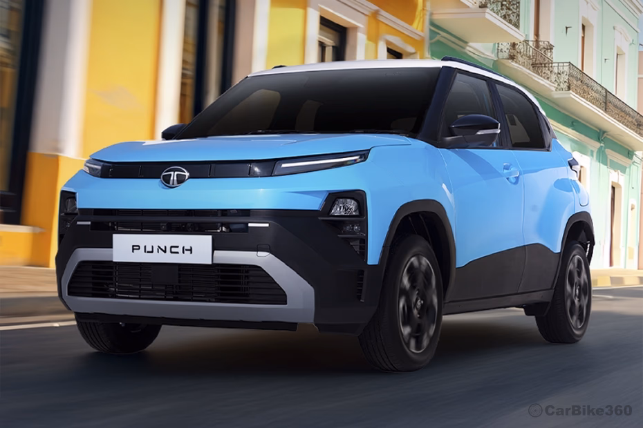 Tata Punch Left Front Three Quarter Tata Punch Left Front Three Quarter