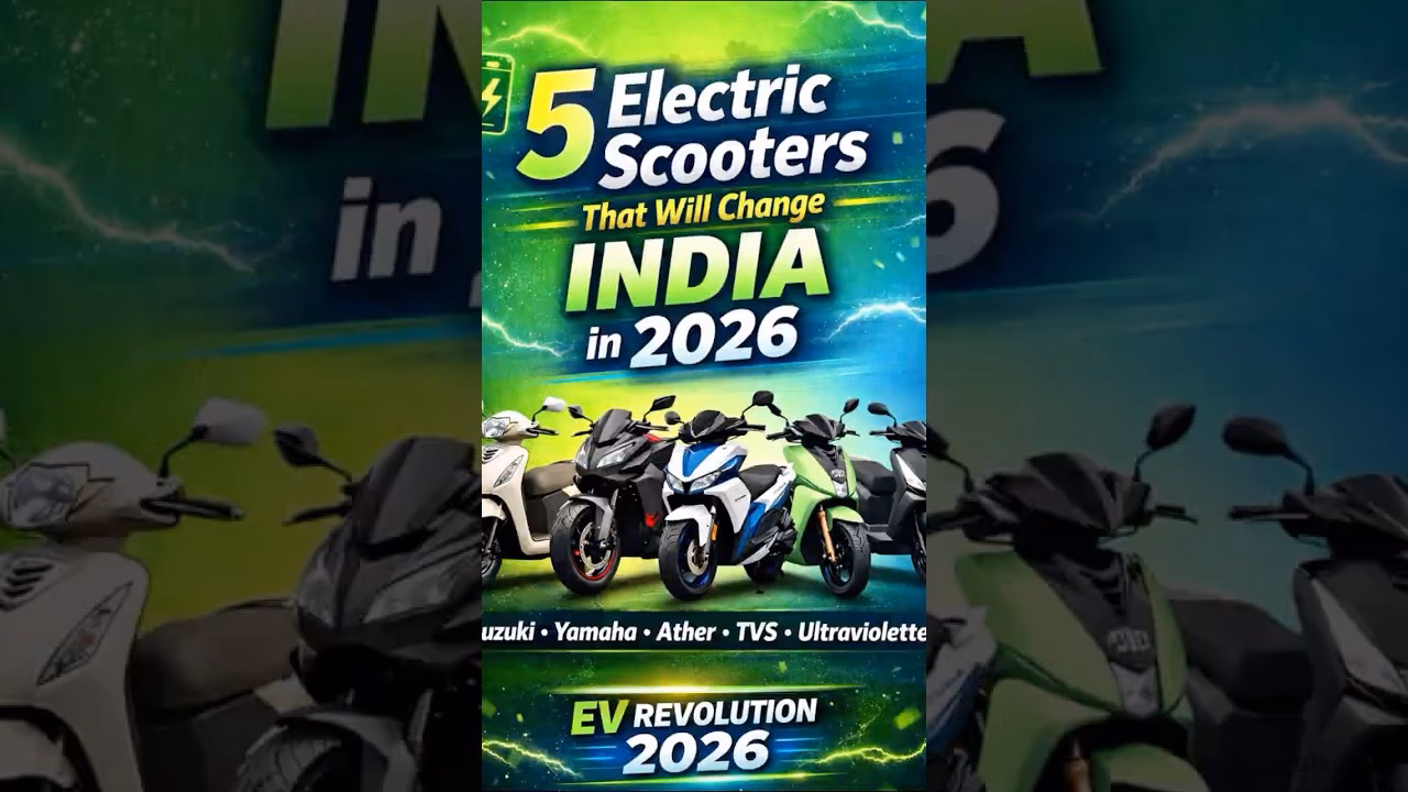 Top 5 Electric Scooters to Watch in India in 2026