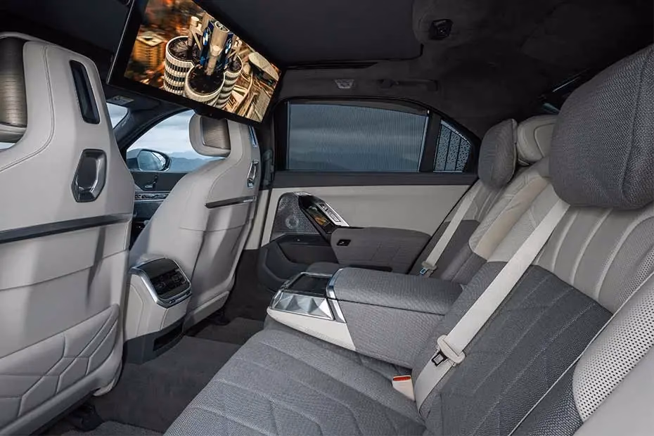 BMW i7 Rear Seats