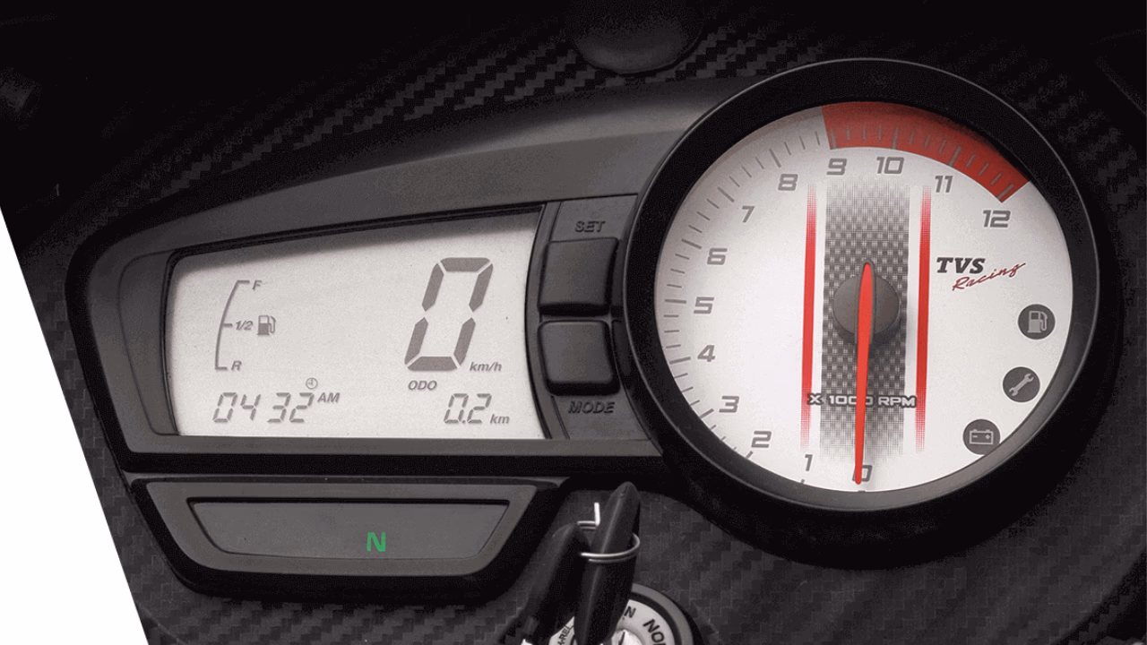 TVS Apache RTR 180 Instrument Cluster TVS Apache RTR 180 Instrument Cluster