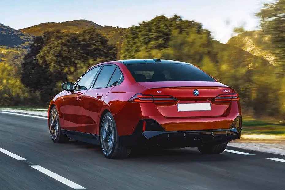 BMW i5 Front Rear View BMW i5 Front Rear View